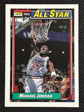 1992-93 Topps - All Star Michael Jordan #115 Chicago Bulls HOF